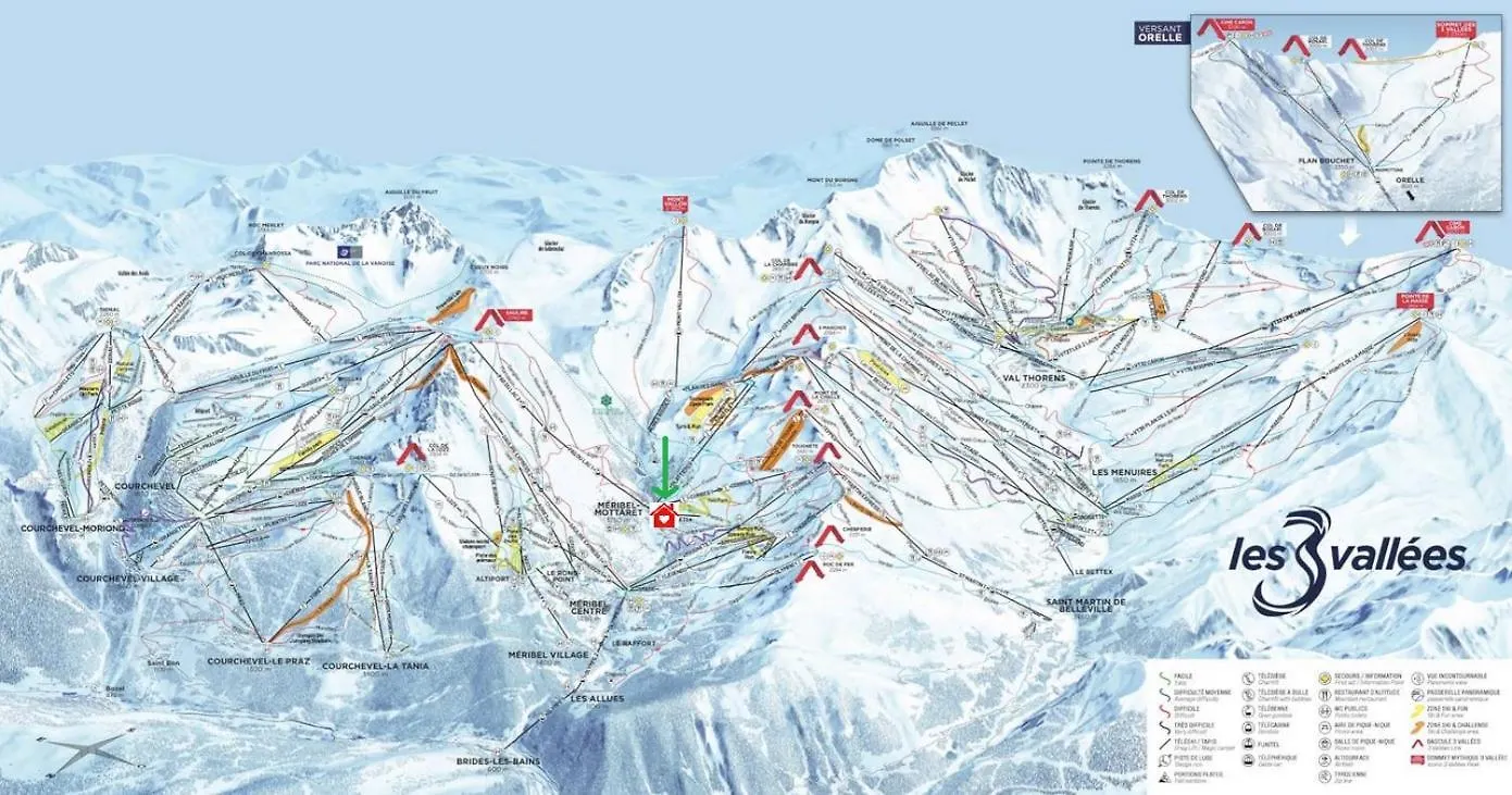 Apartment Chalet La Grande Ourse Meribel